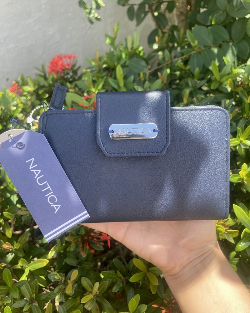 Monedero Nautica azul