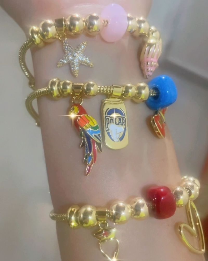 Pulseras estilo Pandora personalizadas